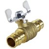 Apollo Expansion Pex 3/4 in. Brass PEX-A Barb Ball Valve with Tee Handle EPXV34T